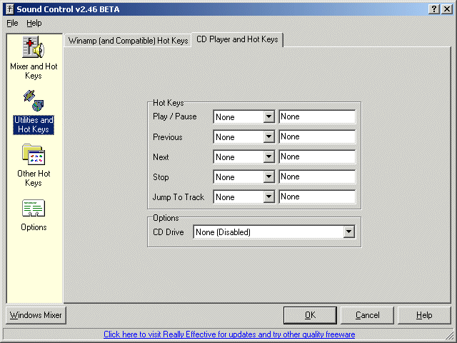 CD Player And Hot Keys