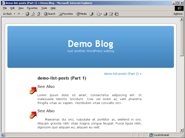 Previous Test Post Using v0.20 Beta Of Plugin Instead Of v0.10 Beta