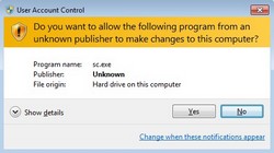 UAC Prompt